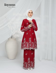 RAYANNA KURUNG MODERN (MAROON) 1273#