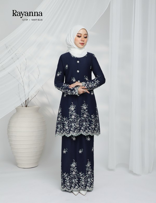 RAYANNA KURUNG MODERN (NAVY BLUE) 1273#