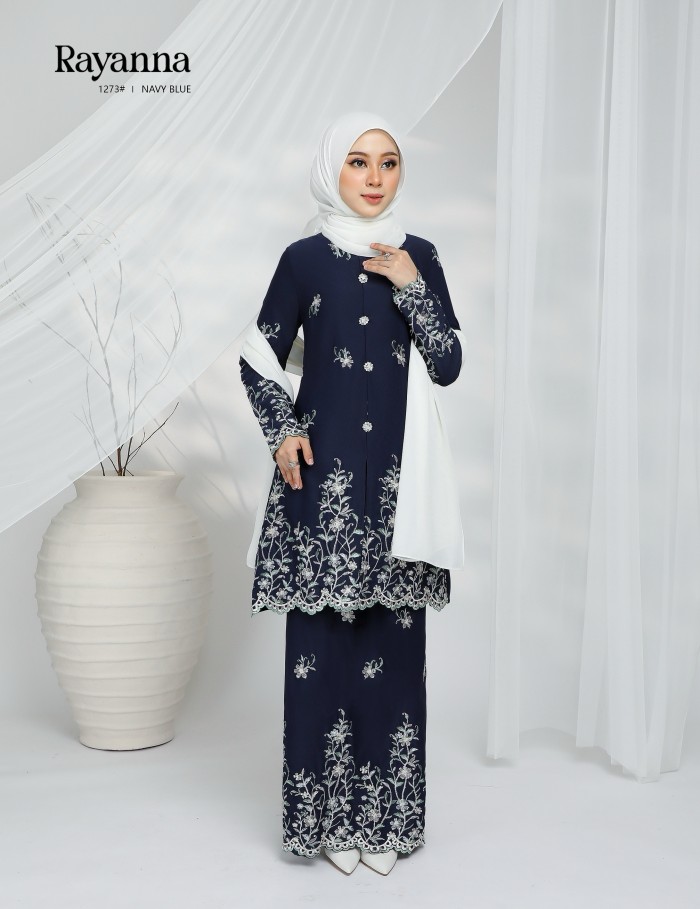 RAYANNA KURUNG MODERN (NAVY BLUE) 1273#