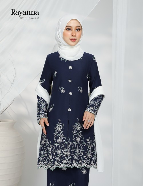 RAYANNA KURUNG MODERN (NAVY BLUE) 1273#