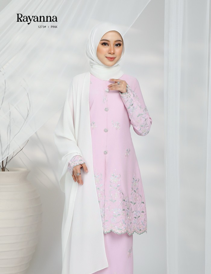 RAYANNA KURUNG MODERN (PINK) 1273#