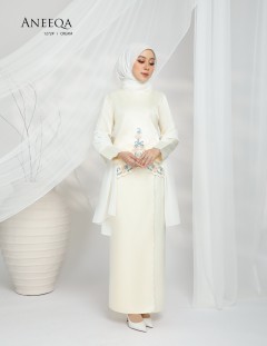 ANNEQA KURUNG MODERN (CREAM) 1272#