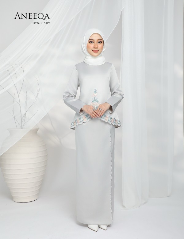 ANNEQA KURUNG MODERN (GREY) 1272#