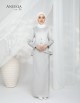 ANEEQA KURUNG MODERN (GREY) 1272#