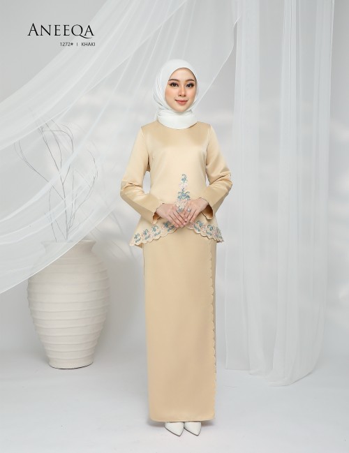 ANNEQA KURUNG MODERN (KHAKI) 1272#