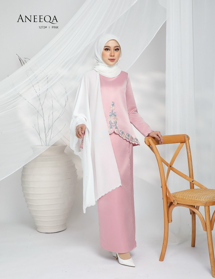 ANNEQA KURUNG MODERN (PINK) 1272#