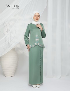 ANNEQA KURUNG MODERN (GREEN) 1272#