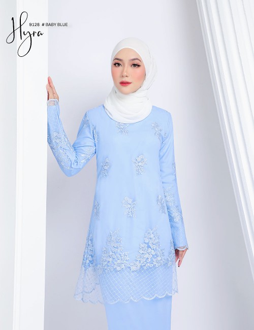 HYRA KURUNG MODERN (BABY BLUE) 9128