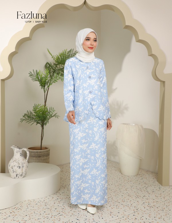 FAZLUNA KURUNG MODERN (BABY BLUE) 1275#