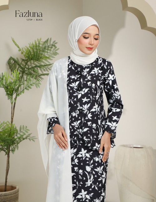 FAZLUNA KURUNG MODERN (BLACK) 1275#