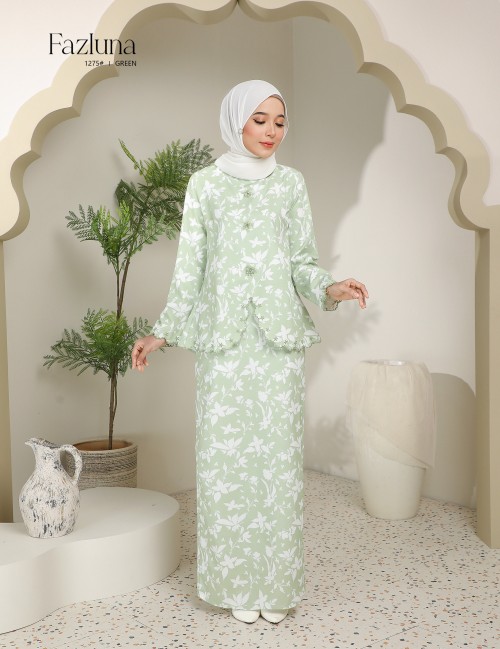 FAZLUNA KURUNG MODERN (GREEN) 1275#