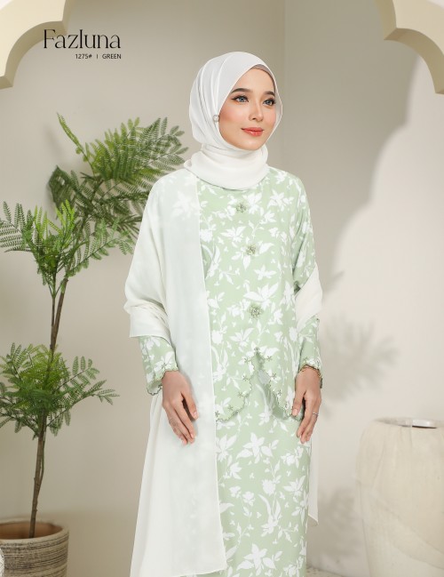 FAZLUNA KURUNG MODERN (GREEN) 1275#