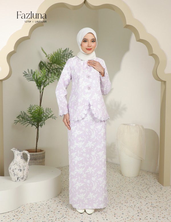 FAZLUNA KURUNG MODERN (LAVENDER) 1275#