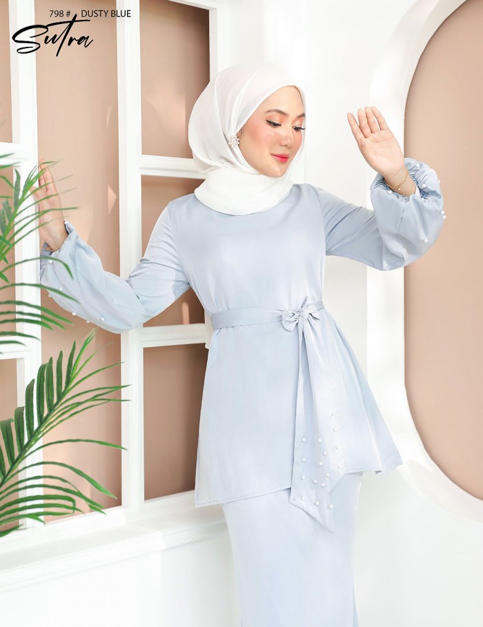 SUTRA KURUNG MODERN (DUSTY BLUE) 798 / P798 / SP798