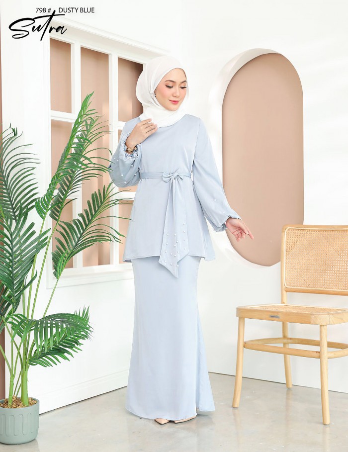 SUTRA KURUNG MODERN (DUSTY BLUE) 798 / P798 / SP798