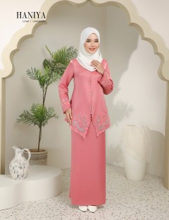 HANIYA KURUNG MODERN (CRANBERRY) 1276#