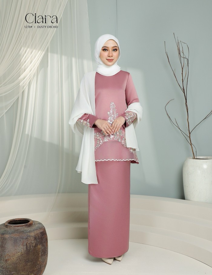 CIARA KURUNG MODERN (DUSTY ORCHID) 1278#