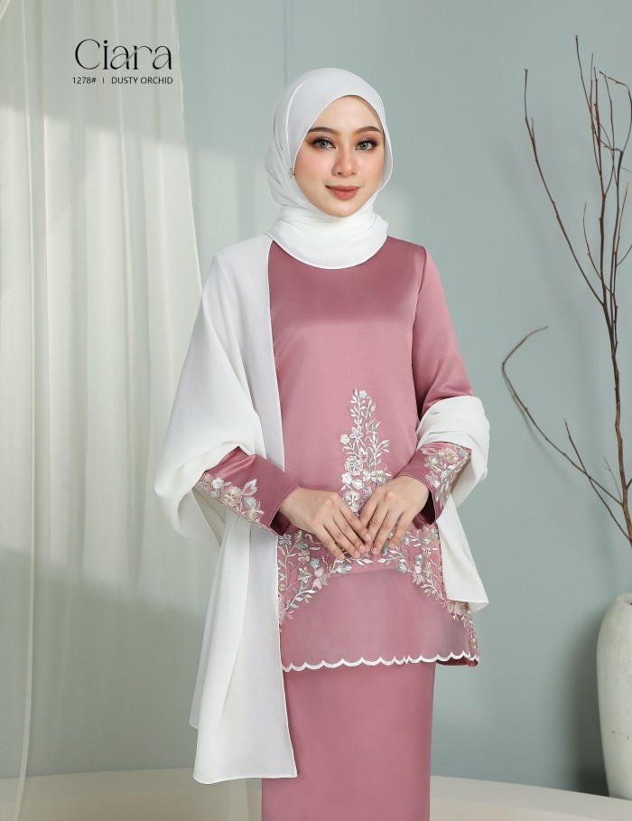 CIARA KURUNG MODERN (DUSTY ORCHID) 1278#