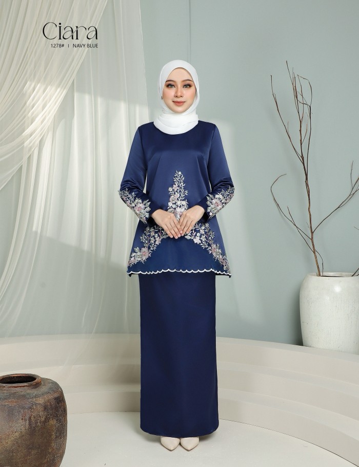 CIARA KURUNG MODERN (NAVY BLUE) 1278#