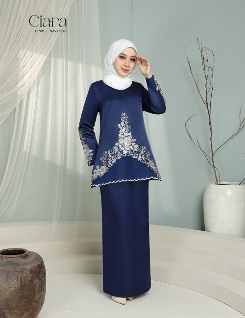 CIARA KURUNG MODERN (NAVY BLUE) 1278#