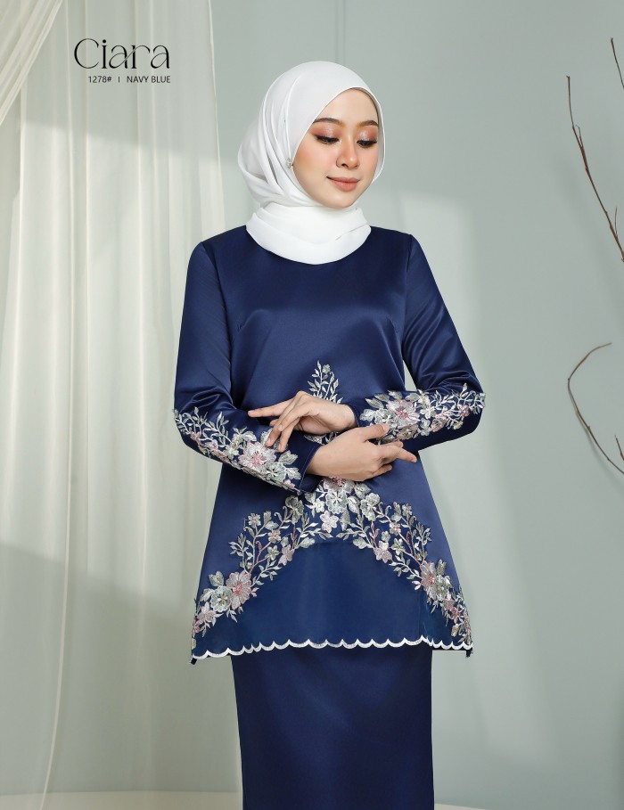 CIARA KURUNG MODERN (NAVY BLUE) 1278#