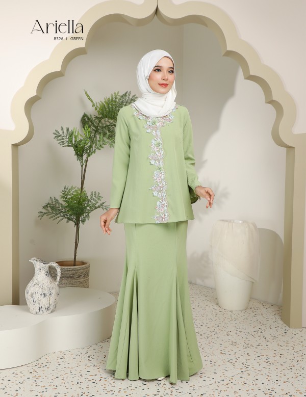 ARIELLA KURUNG MODERN (GREEN) 832#