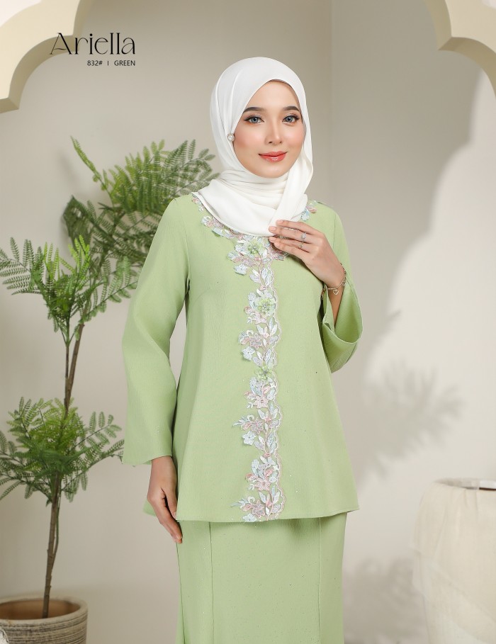 ARIELLA KURUNG MODERN (GREEN) 832#