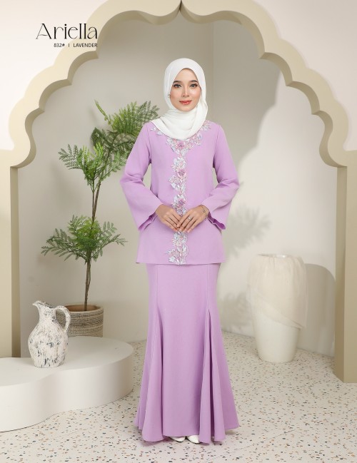 ARIELLA KURUNG MODERN (LAVENDER) 832#