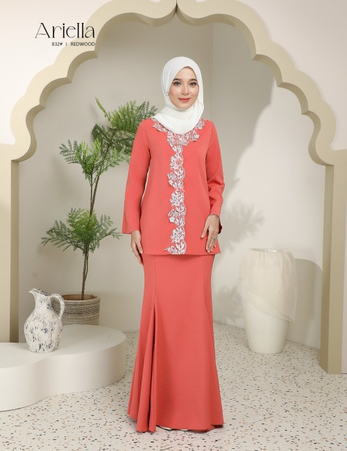 ARIELLA KURUNG MODERN (REDWOOD) 832#