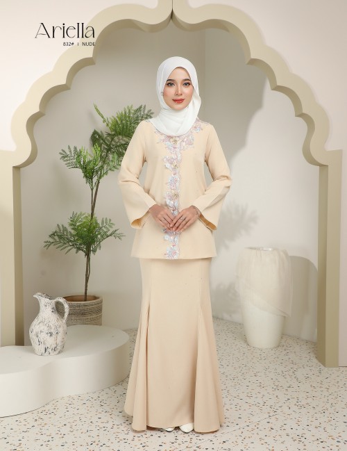 ARIELLA KURUNG MODERN (NUDE) 832#