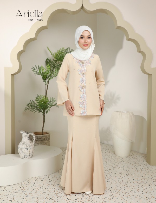 ARIELLA KURUNG MODERN (NUDE) 832#