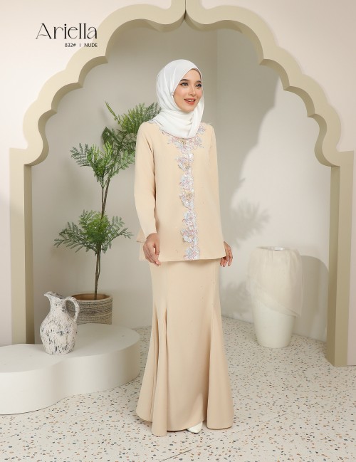 ARIELLA KURUNG MODERN (NUDE) 832#