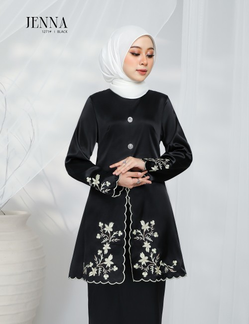 JENNA KURUNG MODERN (BLACK) 1271#