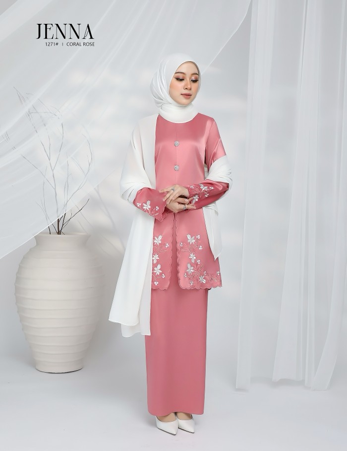 JENNA KURUNG MODERN (CORAL ROSE) 1271#