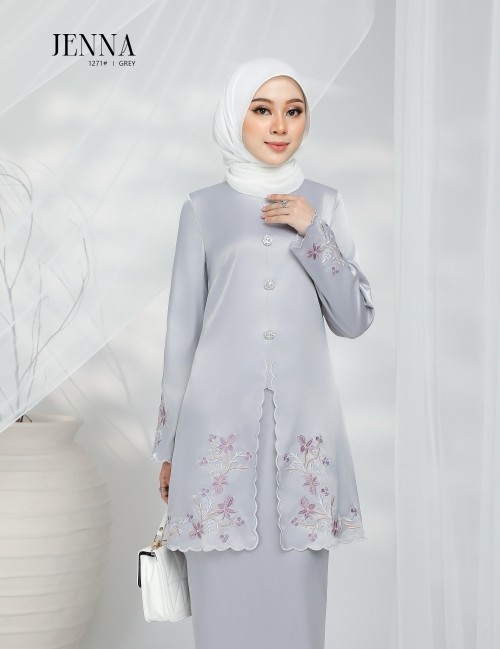 JENNA KURUNG MODERN (GREY) 1271#