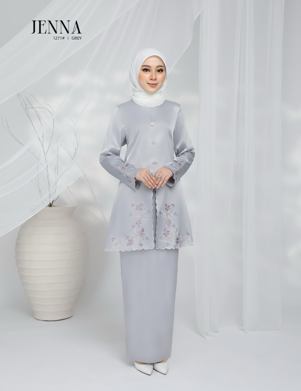 JENNA KURUNG MODERN (GREY) 1271#