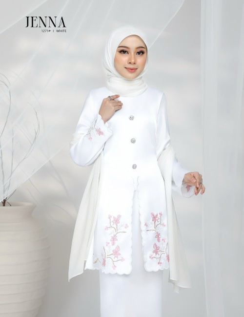 JENNA KURUNG MODERN (WHITE) 1271#