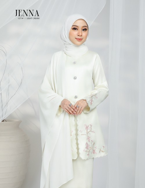 JENNA KURUNG MODERN (LIGHT CREAM) 1271#