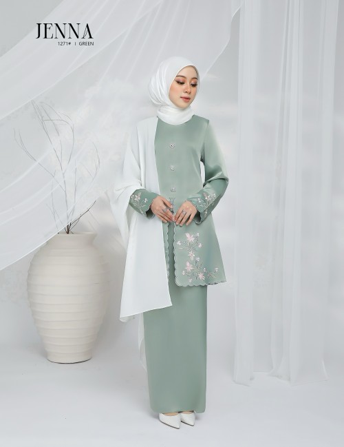 JENNA KURUNG MODERN (GREEN) 1271#