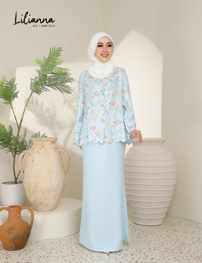 LILIANNA KURUNG MODERN (BABY BLUE) 828#