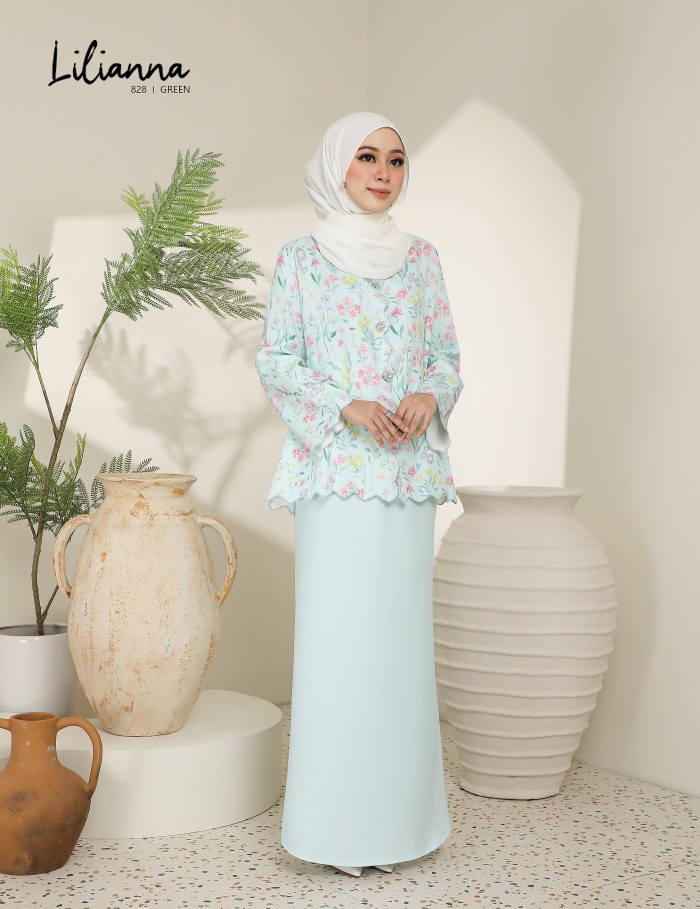 LILIANNA KURUNG MODERN (GREEN) 828#