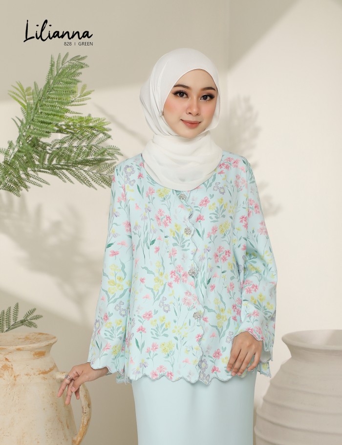 LILIANNA KURUNG MODERN (GREEN) 828#