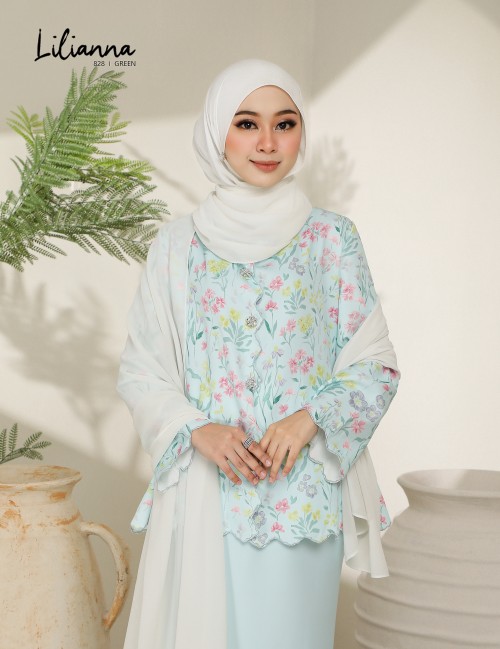 LILIANNA KURUNG MODERN (GREEN) 828#