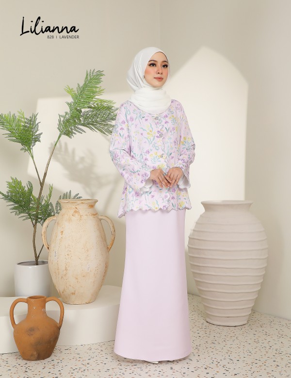 LILIANNA KURUNG MODERN (LAVENDER) 828#