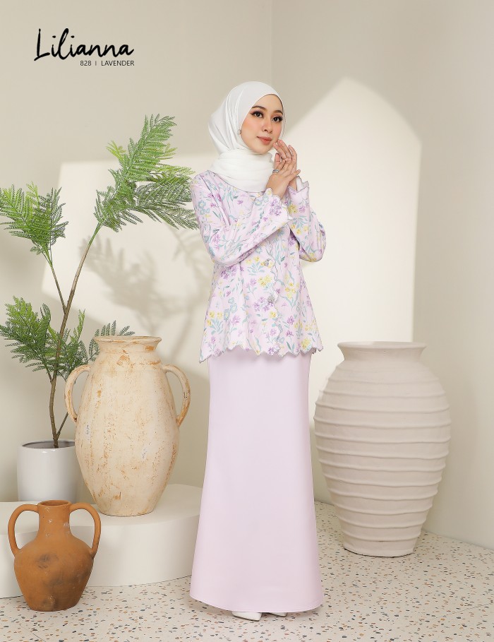 LILIANNA KURUNG MODERN (LAVENDER) 828#