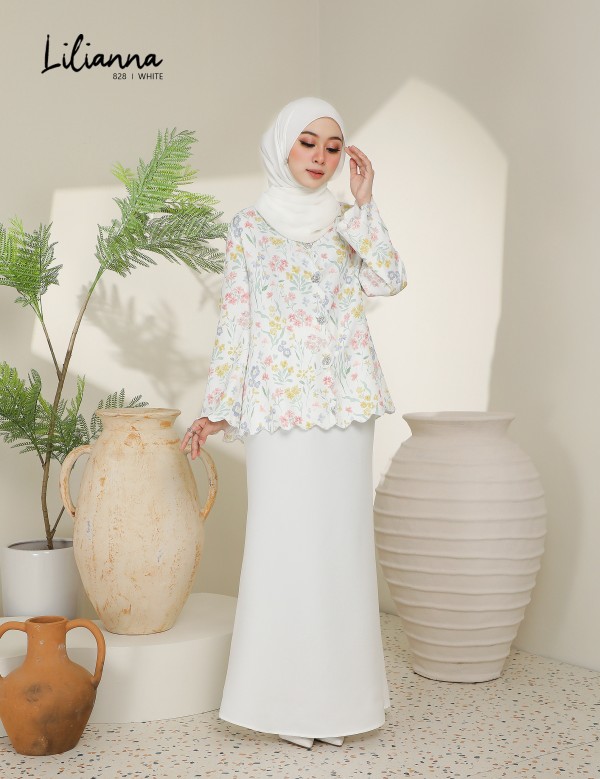 LILIANNA KURUNG MODERN (WHITE) 828#