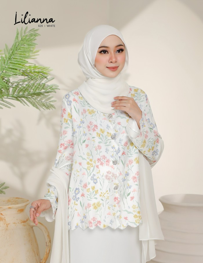 LILIANNA KURUNG MODERN (WHITE) 828#