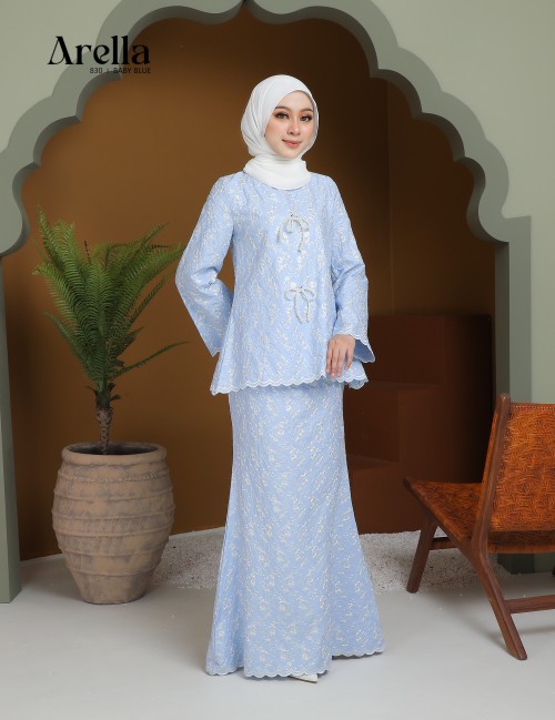 ARELLA KURUNG MODERN (BABY BLUE) 830#