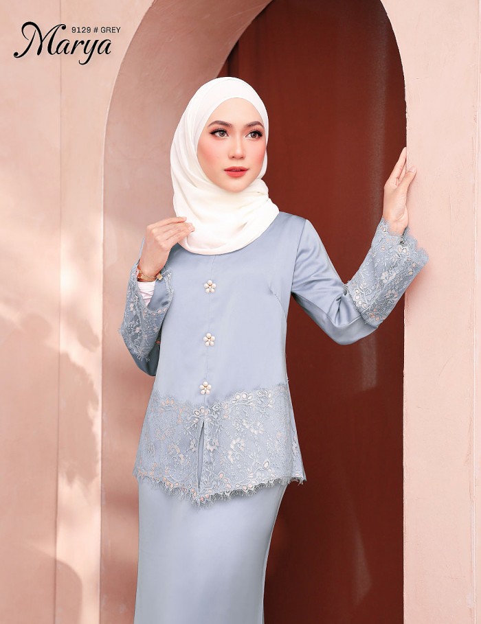 MARYA KURUNG MODERN (GREY) 9129