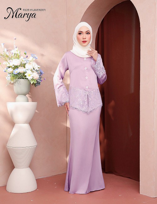 MARYA KURUNG MODERN (LAVENDER) 9129